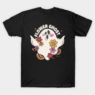 Hippie ghost Halloween T-Shirt